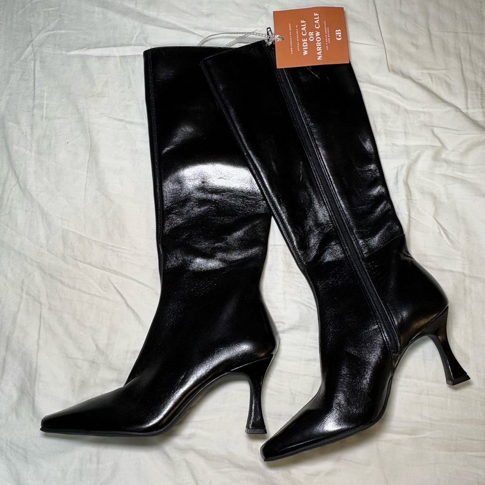 NWT - Gianni Bini Elegant Black Knee-High Boots